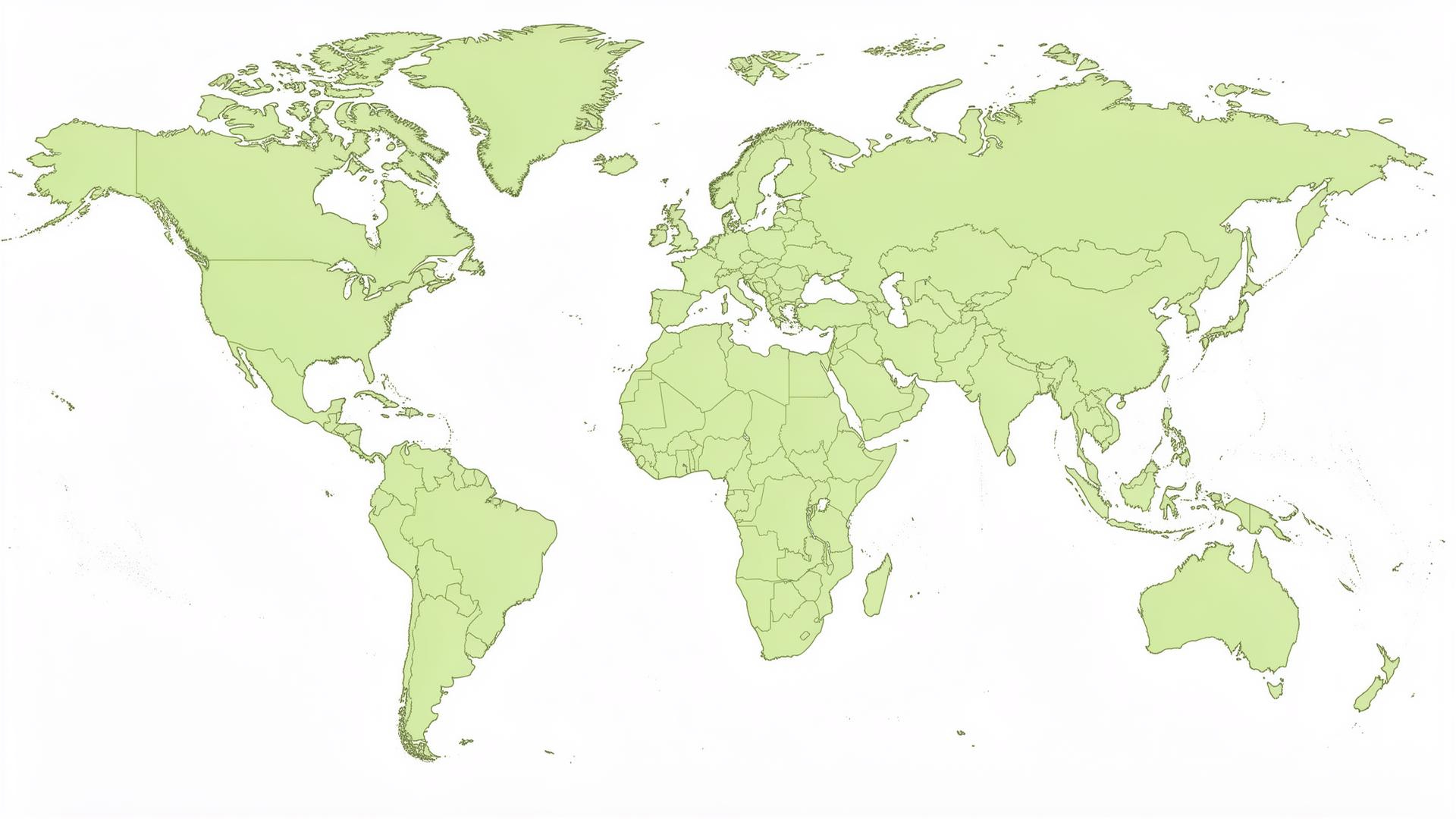 World map of jurisdictions covered by ImpactReport AI